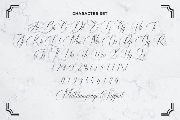 Charles Mustafa Font Poster 3