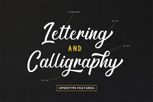 Charlington Font Poster 2