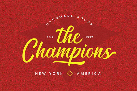 Charlington Font Poster 4