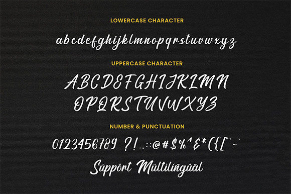 Charlington Font Poster 6