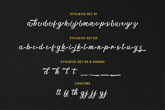 Charlington Font Poster 7