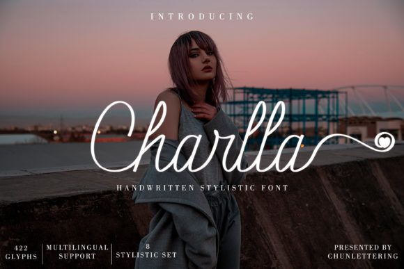 Charlla Font Poster 1