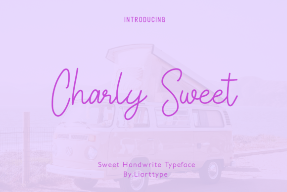 Charly Sweet Font Poster 1