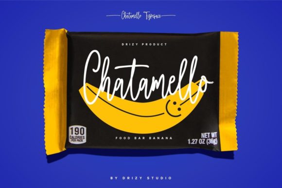 Chatamello Font Poster 5