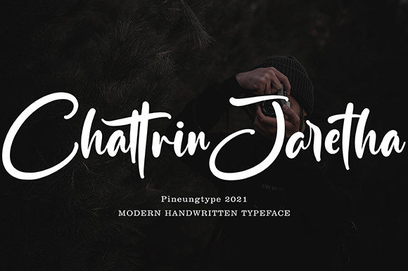 Chattrin Jaretha Font Poster 1