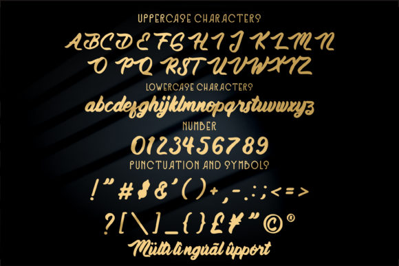 Chedillla Font Poster 6