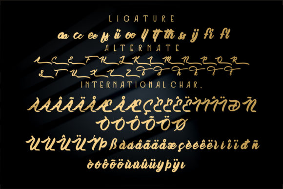Chedillla Font Poster 7