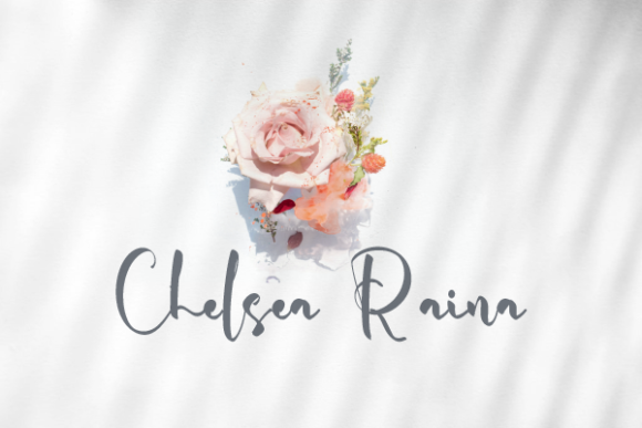 Chelsea Raina Font Poster 1