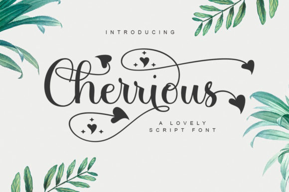 Cherrious Script Font