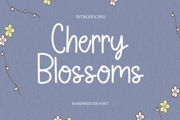 Cherry Blossoms Font