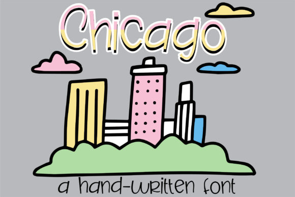 Chicago Font Poster 1