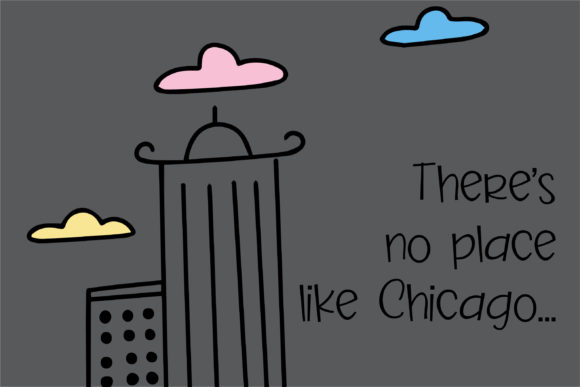 Chicago Font Poster 5