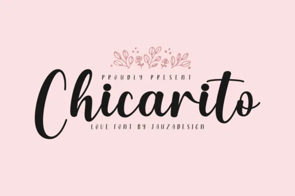 Chicarito Font Chicarito Font Poster 1