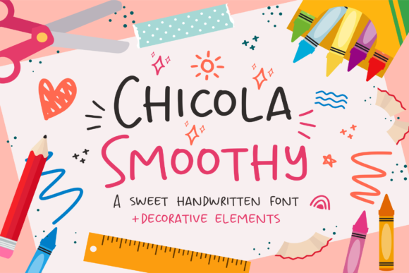 Chicola Smoothy Font Poster 1