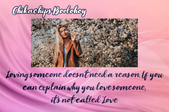 Chikachips Boolohoy Font Poster 2