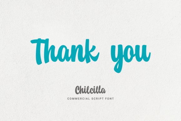 Chilcilla Font Poster 11