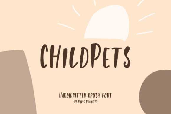 ChildPets Font Poster 1