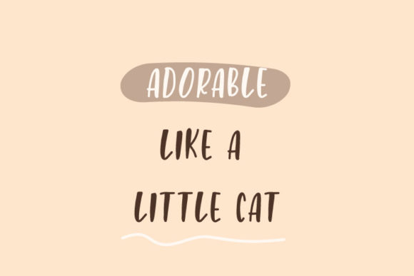 ChildPets Font Poster 2