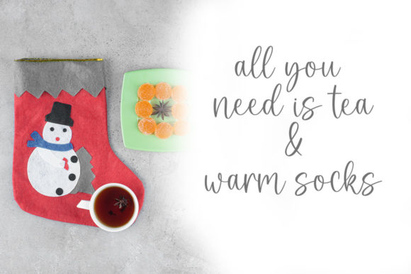 Chilly Night Font Poster 2