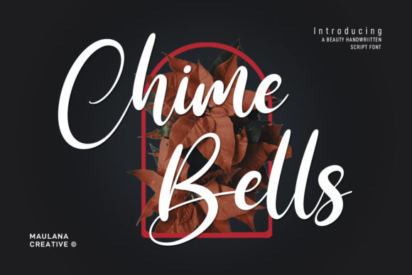 Chime Bells Font Poster 1