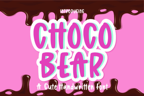 Choco Bear Font Poster 1