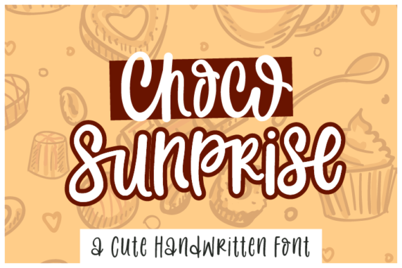Choco Sunprise Font Poster 1