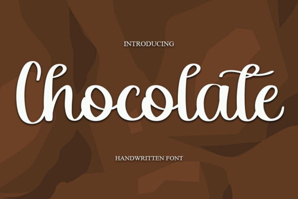 Chocolate Font Poster 1