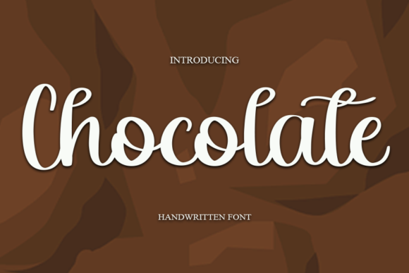 Chocolate Font Chocolate Font Poster 1