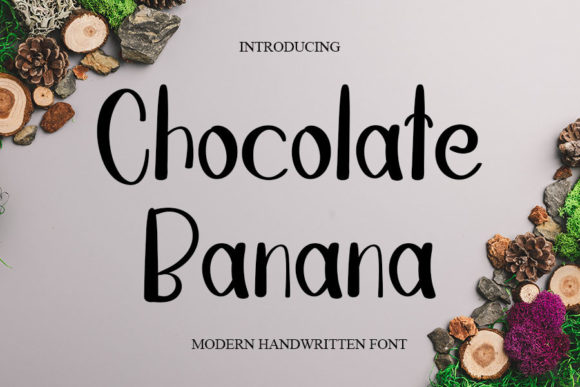 Chocolate Banana Font