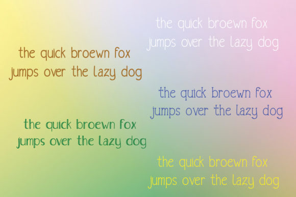 Chocolate Hazelnuts Font Poster 10