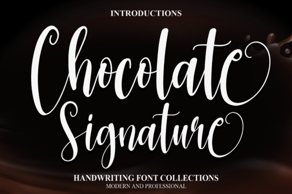 Chocolate Signature Font