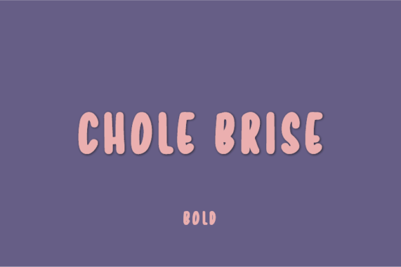 Chole Brise Font