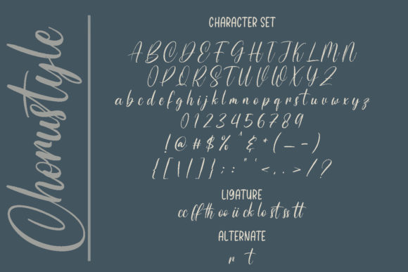 Chorustyle Duo Font Poster 9