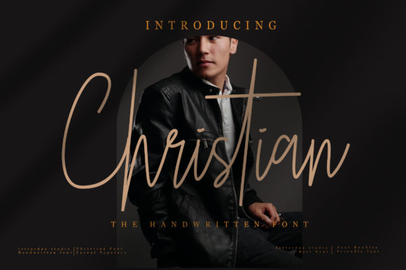 Christian Font Poster 1