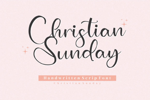 Christian Sunday Font