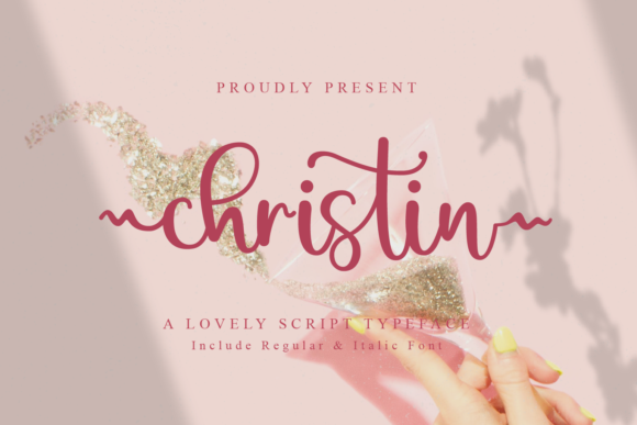 Christin Font Poster 1