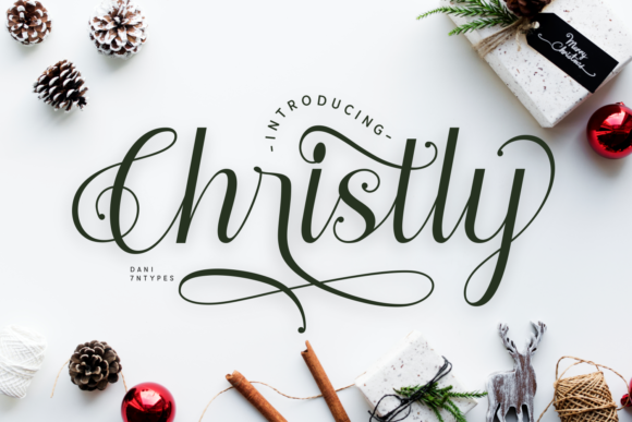 Christly Font Poster 1