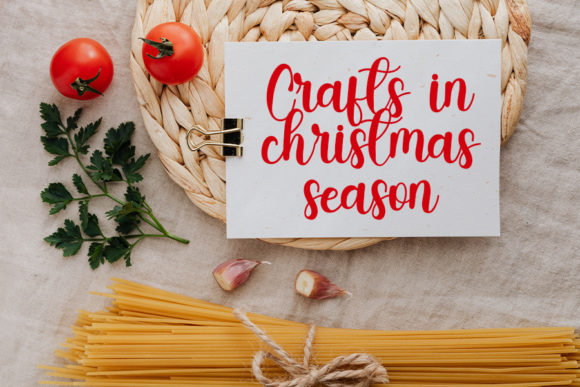 Christmas Font Poster 6
