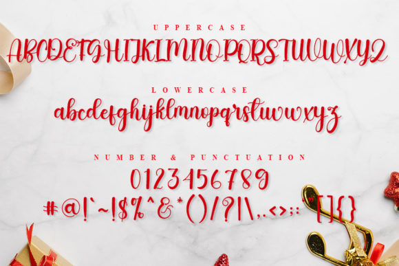 Christmas Font Poster 7