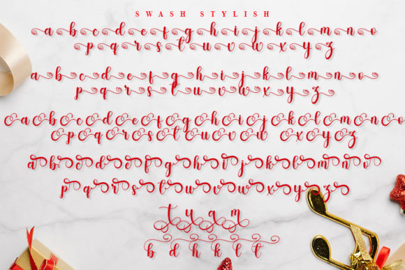 Christmas Font Poster 8