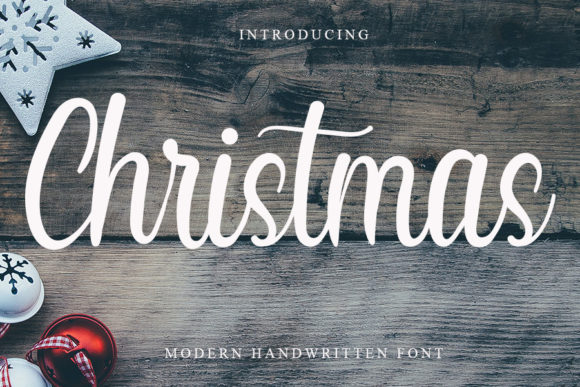 Christmas Font Poster 1