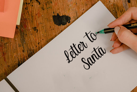 Christmas Font Poster 3