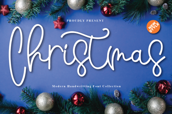 Christmas Font Christmas Font Poster 1