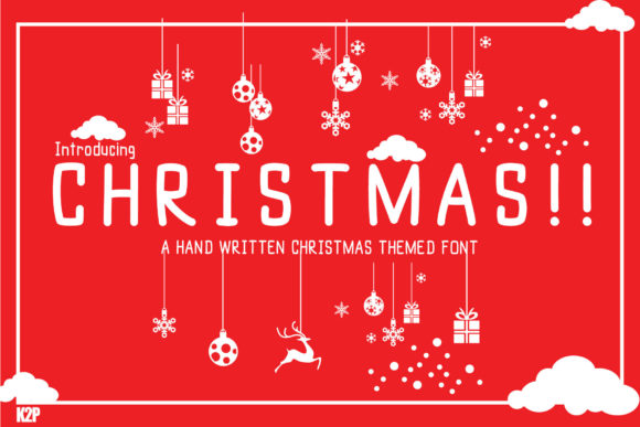 Christmas!! Font Poster 1