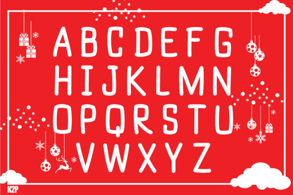 Christmas!! Font Poster 2