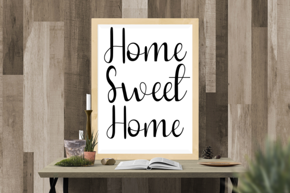 Christmas Font Poster 4