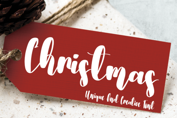 Christmas Font Christmas Font Poster 1