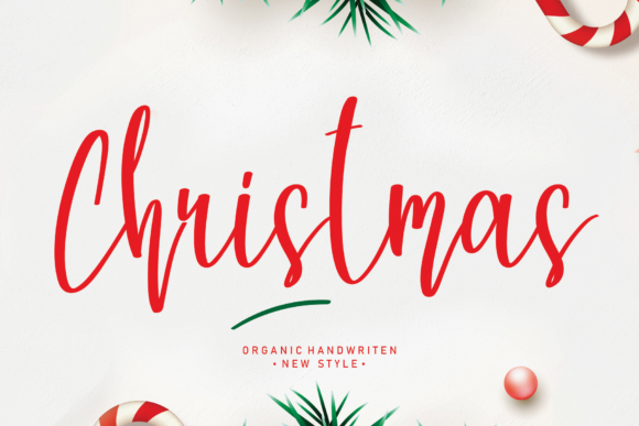 Christmas Font Poster 1