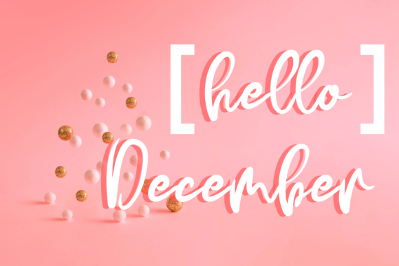 Christmas Booster Font Poster 4