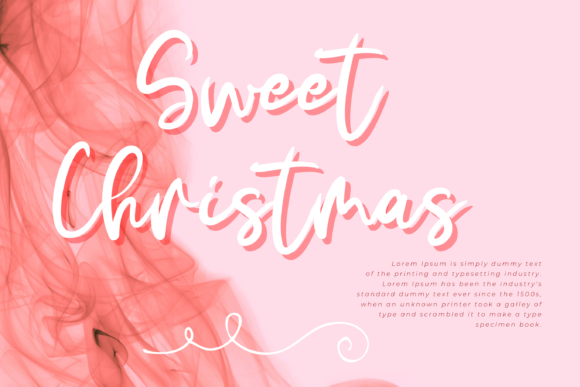 Christmas Booster Font Poster 5